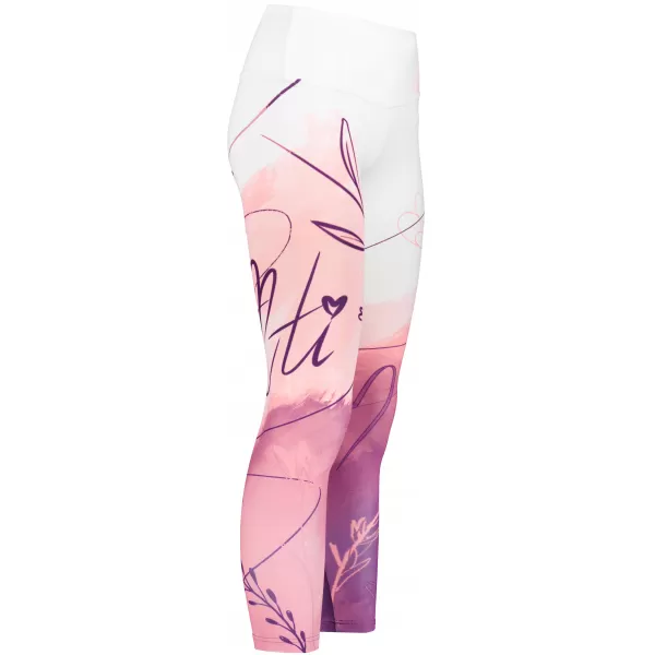  Női hosszú nadrág prémium ALTISPORT VOJ/ALW083LEG01 FEHÉR -PINK 