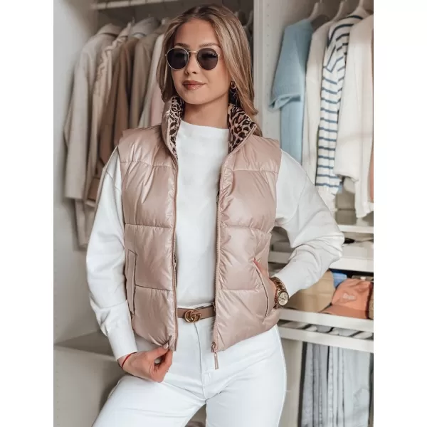  Mellény DSTREET CHIPUFF TY4823 RÓZSASZÍN 