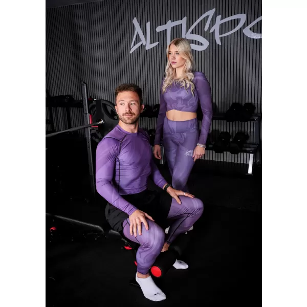  Férfi sport lábbeli hosszú prémium ALTISPORT VOJ/ALM072LEG01 LILA 
