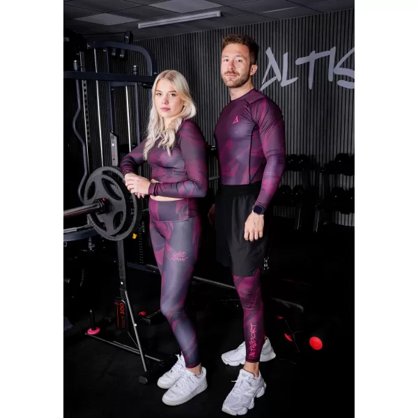  Férfi sport lábbeli hosszú prémium ALTISPORT VOJ/ALM072LEG01 BORVÖRÖS 