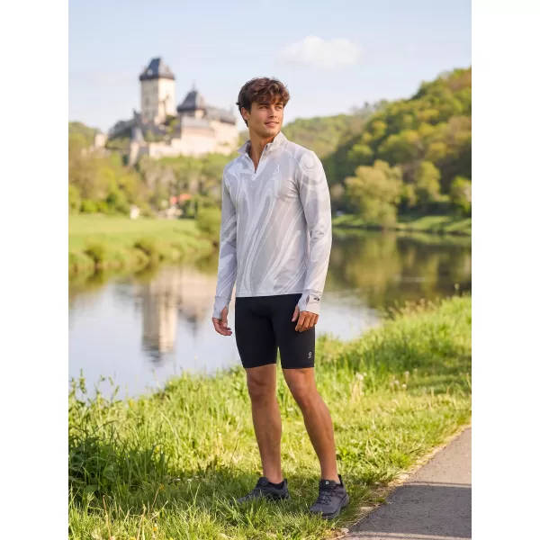  Férfi sport pulóver prémium plusz ALTISPORT VOJ/ALM072MI04 SZÜRKE 