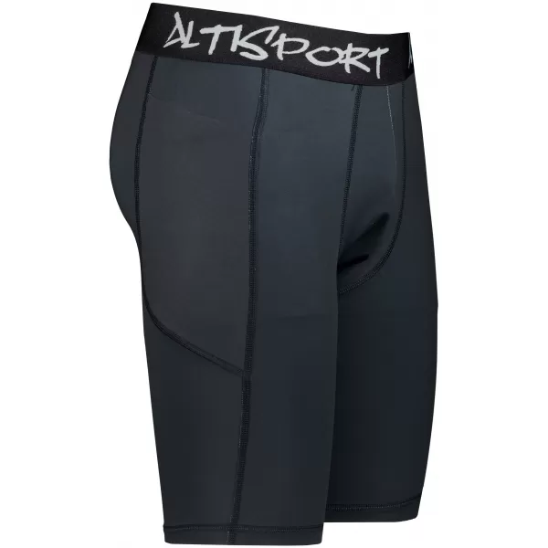  Férfi sportlányok a prémium térdénél ALTISPORT VOJ/ALM000LEG02 FEKETE 