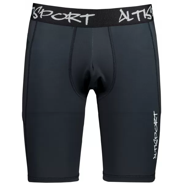  Férfi sportlányok a prémium térdénél ALTISPORT VOJ/ALM000LEG02 FEKETE 
