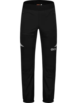 Férfi könnyű vízálló softshell nadrág NORDBLANC JAUNTINESS NBWPM8101 FEKETE