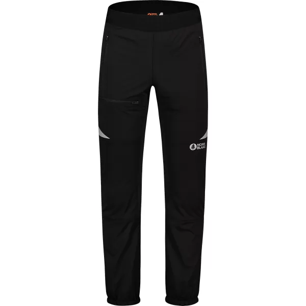  Férfi könnyű vízálló softshell nadrág NORDBLANC JAUNTINESS NBWPM8101 FEKETE 