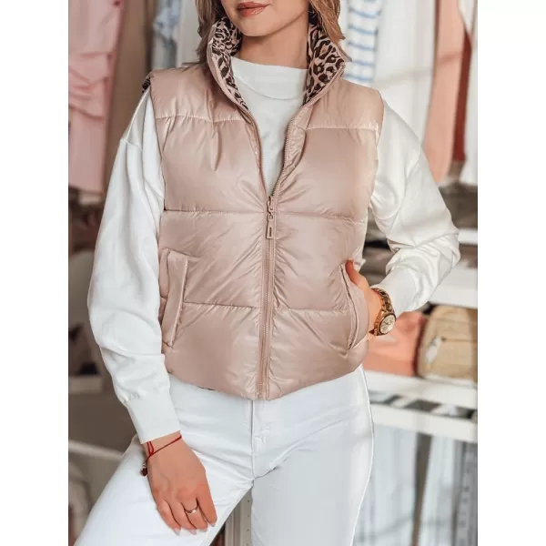  Mellény DSTREET CHIPUFF TY4823 RÓZSASZÍN 