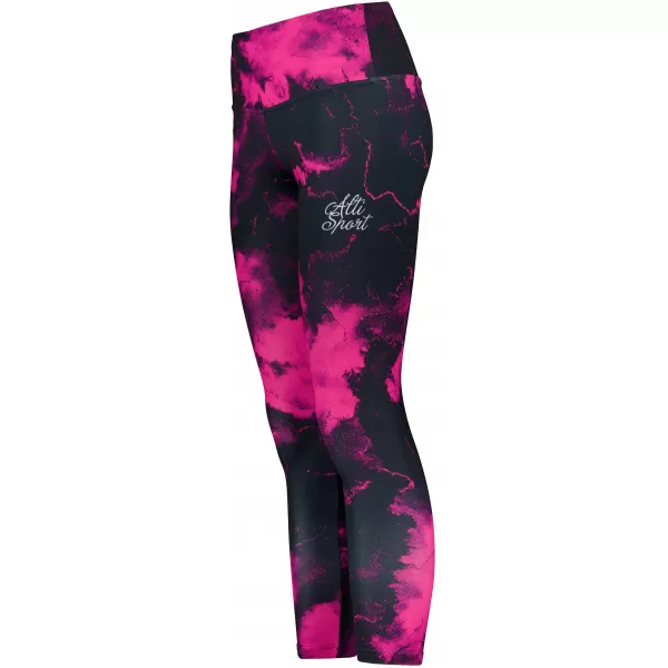  Női hosszú nadrág prémium ALTISPORT VOJ/ALW066LEG01 FEKETE -PINK 