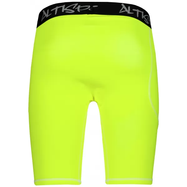  Férfi sportlányok a prémium térdénél ALTISPORT VOJ/ALM000LEG02 FLUO-SÁRGA 
