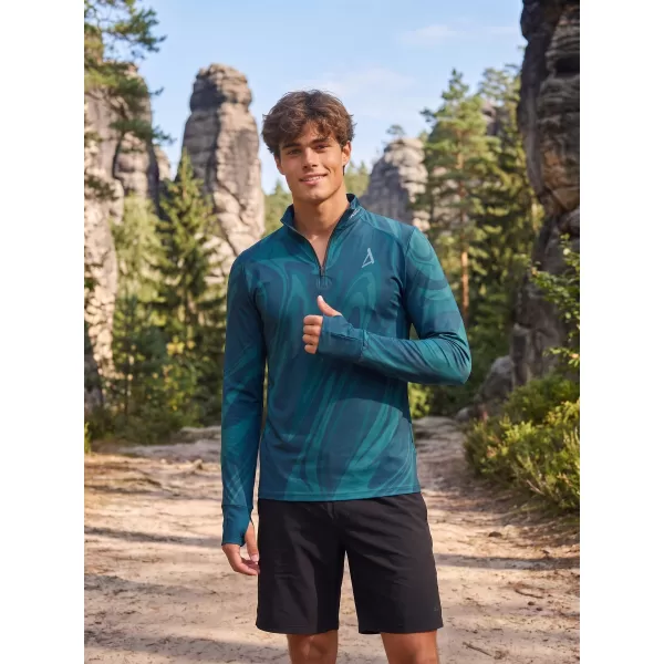  Férfi sport pulóver prémium plusz ALTISPORT VOJ/ALM072MI04 KEROZIN 