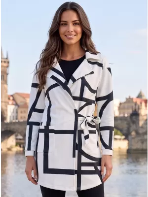 Női pulóver prémium táska ALTISPORT VOJ/ALW085MI05 FEHÉR