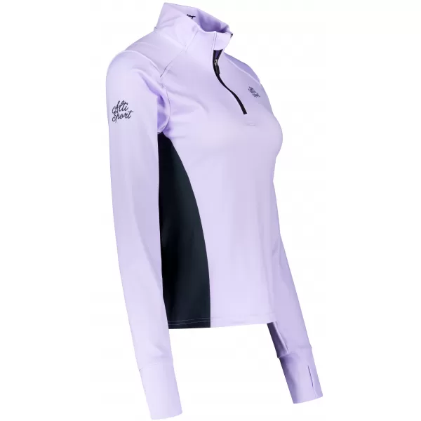  Női sport pulóver prémium plusz ALTISPORT VOJ/ALW078MI04 HALVÁNYLILA 