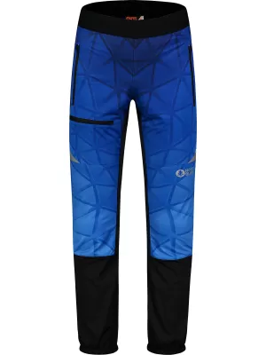 Férfi könnyű vízálló softshell nadrág NORDBLANC JAUNTINESS NBWPM8101 KÉK