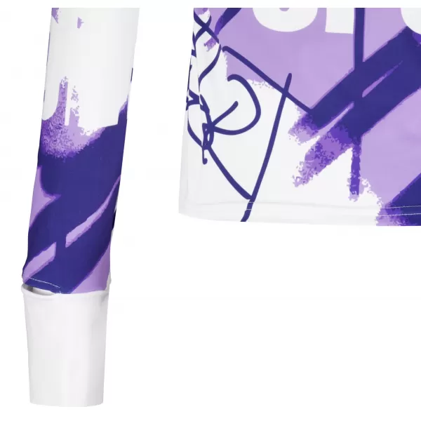  Női sport pulóver prémium plusz ALTISPORT VOJ/ALW076MI04 IBOLYA/FEHÉR 