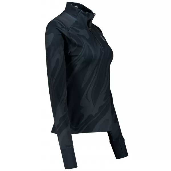  Női sport pulóver prémium plusz ALTISPORT VOJ/ALW072MI04 FEKETE 