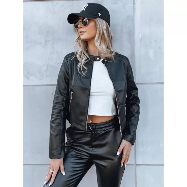  Női kabát DSTREET CHIC STYLE TY3897 FEKETE 