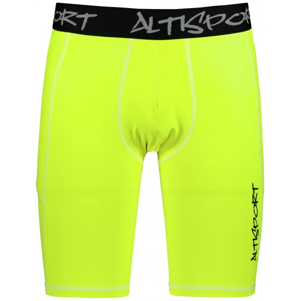  Férfi sportlányok a prémium térdénél ALTISPORT VOJ/ALM000LEG02 FLUO-SÁRGA 