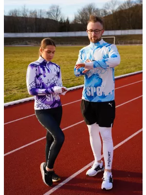 Férfi sport pulóver prémium plusz ALTISPORT VOJ/ALM076MI04 JÉG