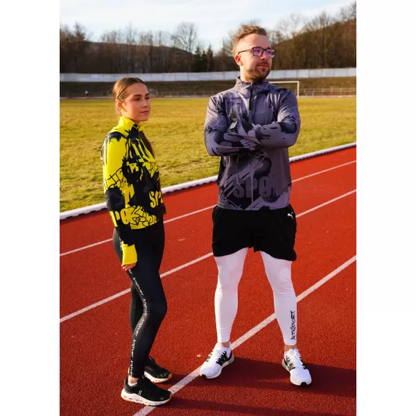  Női sport pulóver prémium plusz ALTISPORT VOJ/ALW076MI04 FLUO-SÁRGA 