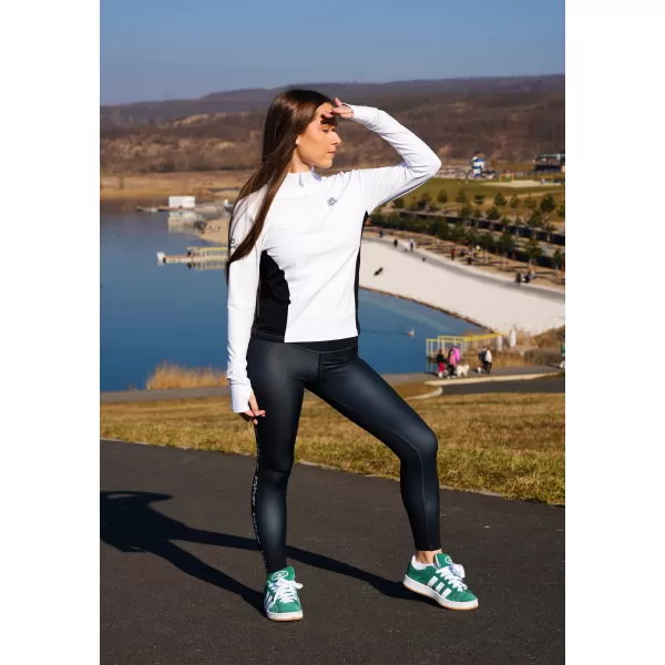  Női sport pulóver prémium plusz ALTISPORT VOJ/ALW078MI04 FEHÉR 