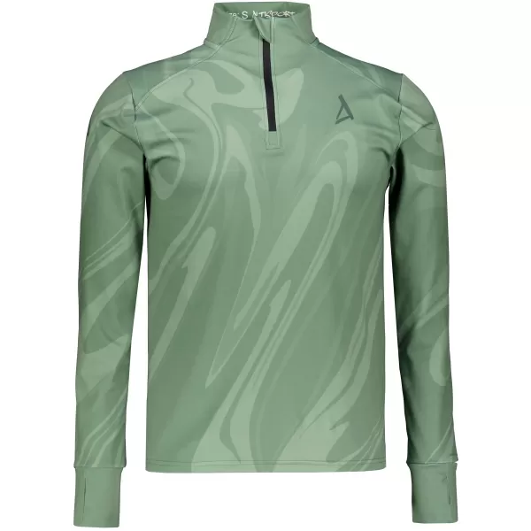  Férfi sport pulóver prémium plusz ALTISPORT VOJ/ALM072MI04 ZÖLD 