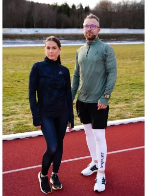 Férfi sport pulóver prémium plusz ALTISPORT VOJ/ALM072MI04 ZÖLD