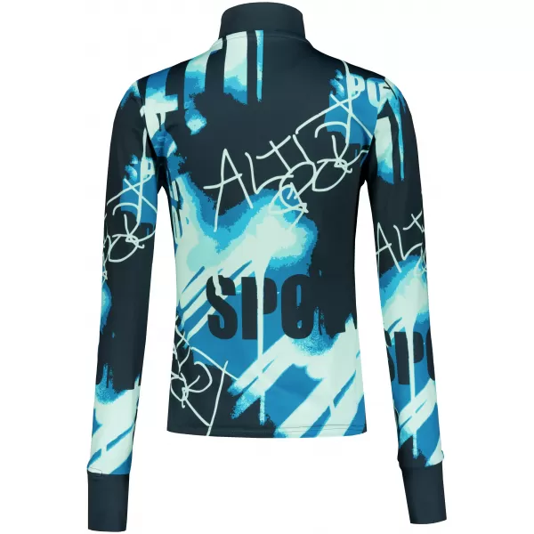  Női sport pulóver prémium plusz ALTISPORT VOJ/ALW076MI04 KÉK/FEKETE 