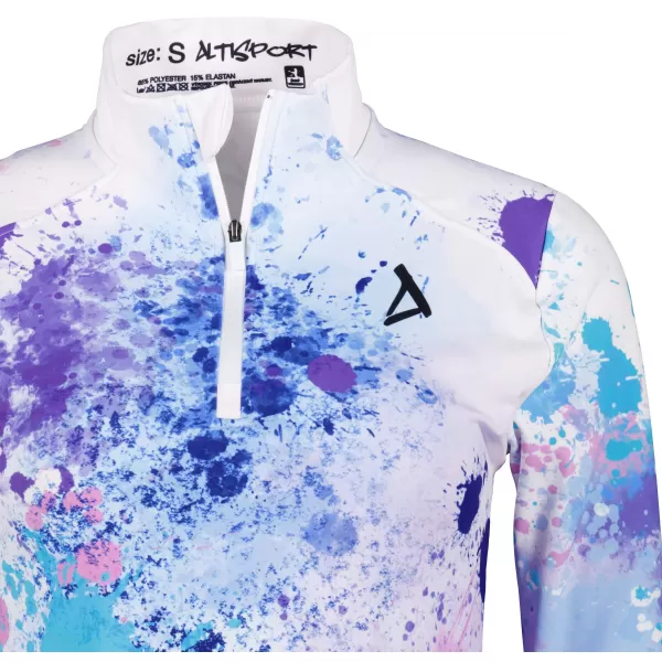  Női sport pulóver prémium plusz ALTISPORT VOJ/ALW055MI04 LILA/KÉK 