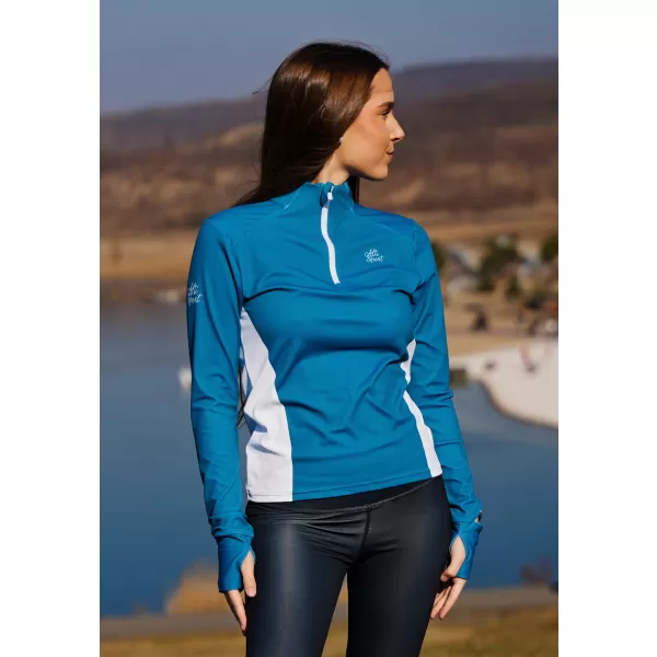  Női sport pulóver prémium plusz ALTISPORT VOJ/ALW078MI04 KEROZIN 