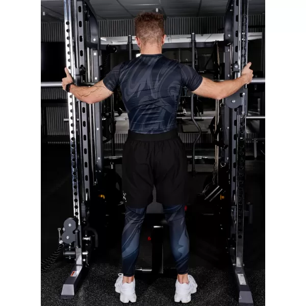  Férfi sport lábbeli hosszú prémium ALTISPORT VOJ/ALM072LEG01 FEKETE 