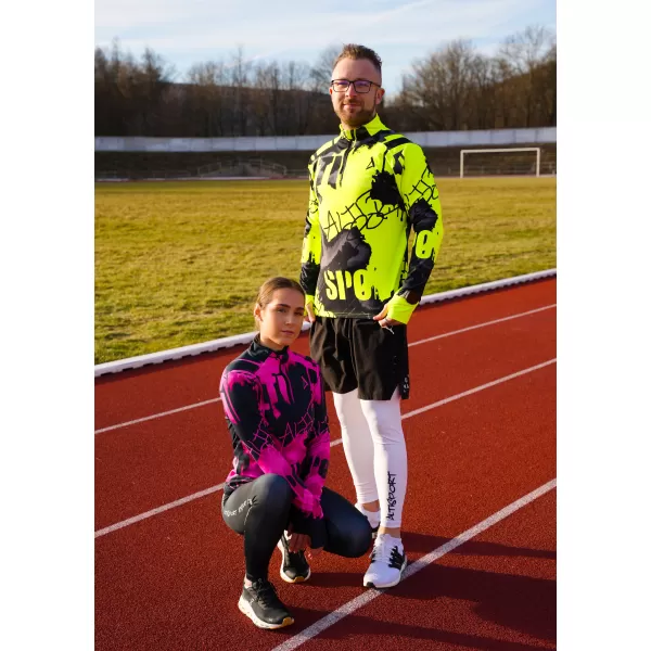  Női sport pulóver prémium plusz ALTISPORT VOJ/ALW076MI04 RÓZSASZÍNŰ 