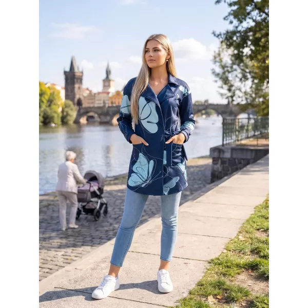  Női pulóver prémium táska ALTISPORT VOJ/ALW086MI05 SÖTÉTKÉK 