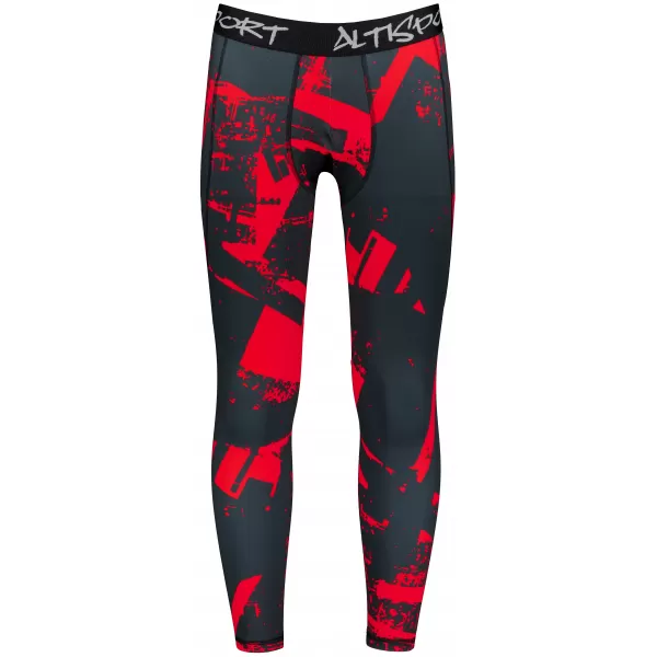  Férfi sport lábbeli hosszú prémium ALTISPORT VOJ/ALM079LEG01 FEKETE -RED 