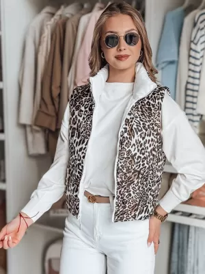 Mellény DSTREET CHIPUFF TY4821 FEHÉR