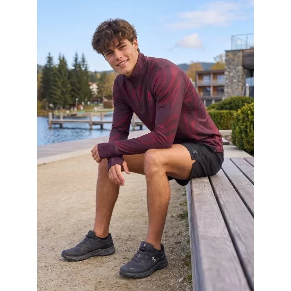  Férfi sport pulóver prémium plusz ALTISPORT VOJ/ALM072MI04 BORVÖRÖS 