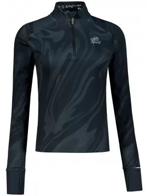 Női sport pulóver prémium plusz ALTISPORT VOJ/ALW072MI04 FEKETE