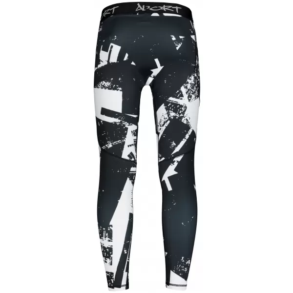  Férfi sport lábbeli hosszú prémium ALTISPORT VOJ/ALM079LEG01 FEKETE -FEHÉR 
