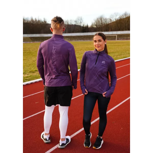  Férfi sport pulóver prémium plusz ALTISPORT VOJ/ALM072MI04 LILA 