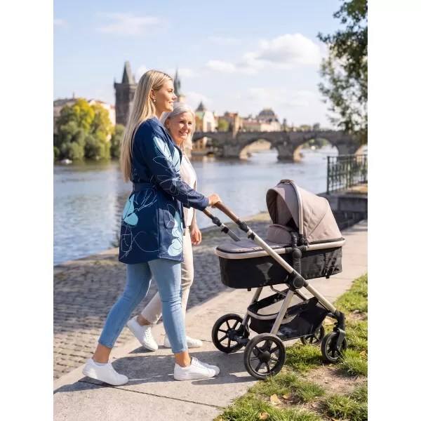  Női pulóver prémium táska ALTISPORT VOJ/ALW086MI05 SÖTÉTKÉK 
