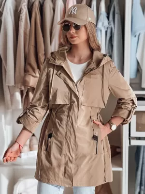 Női kabát DSTREET MODOVIA TY4813 KARAMELLA