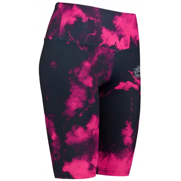  Női nadrág a térd prémium felett ALTISPORT VOJ/ALW066LEG02 FEKETE -PINK 