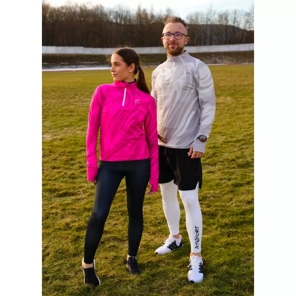  Férfi sport pulóver prémium plusz ALTISPORT VOJ/ALM072MI04 SZÜRKE 