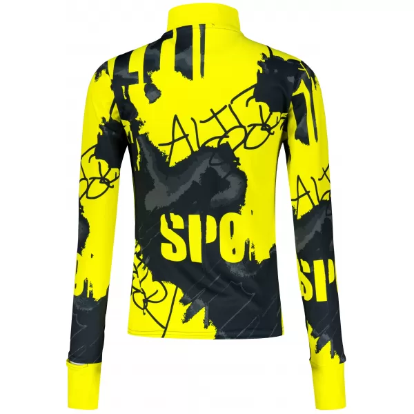 Női sport pulóver prémium plusz ALTISPORT VOJ/ALW076MI04 FLUO-SÁRGA 