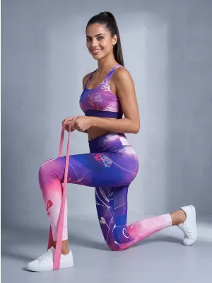 Női hosszú nadrág prémium ALTISPORT VOJ/ALW083LEG01 LILA