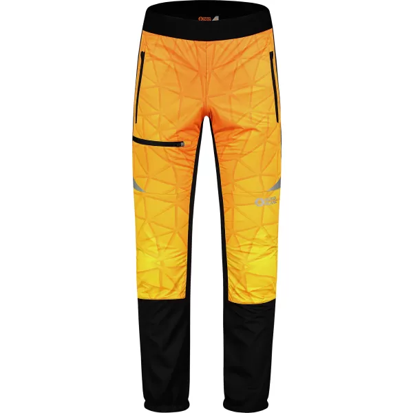  Férfi könnyű vízálló softshell nadrág NORDBLANC JAUNTINESS NBWPM8101 BOROSTYÁN 