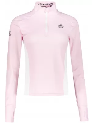 Női sport pulóver prémium plusz ALTISPORT VOJ/ALW078MI04 RÓZSASZÍN