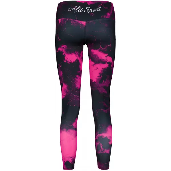  Női hosszú nadrág prémium ALTISPORT VOJ/ALW066LEG01 FEKETE -PINK 