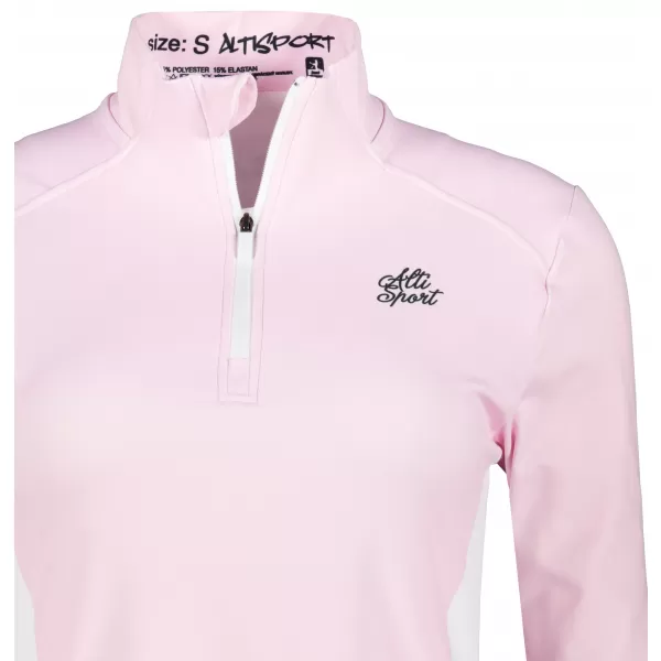 Női sport pulóver prémium plusz ALTISPORT VOJ/ALW078MI04 RÓZSASZÍN 