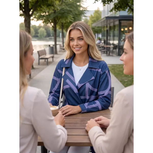  Női pulóver prémium táska ALTISPORT VOJ/ALW085MI05 LILA 