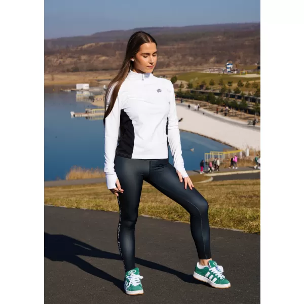 Női sport pulóver prémium plusz ALTISPORT VOJ/ALW078MI04 FEHÉR 