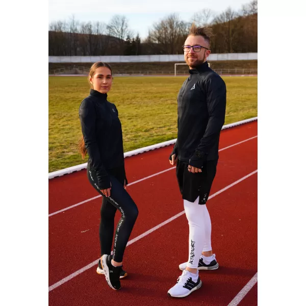  Férfi sport pulóver prémium plusz ALTISPORT VOJ/ALM072MI04 FEKETE 